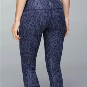 Lululemon rare leaf leggings.